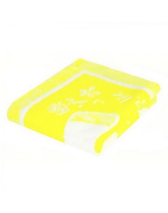 Одеяло детское байковое х б 140 100 см желтый в ассортименте Ермошка