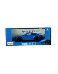 Машина Porsche 911 GT3 1 18 синий 36458 Maisto