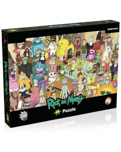 Пазлы Puzzle Rick And Morty 1000 элементов WM00396 ML1 6 Winning moves