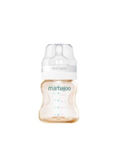 Бутылочка для кормления антиколиковая 0 Gold Feeding Bottle 150 мл Mamajoo