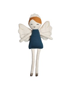 Текстильная кукла Радужная фея бежевый 28 см Fabelab