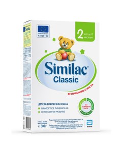 Молочная смесь Classic 2 от 6 до 12 мес 300 г Similac