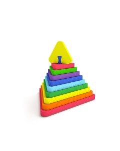 Пирамидка Треугольник 16 004 El'bascotoys