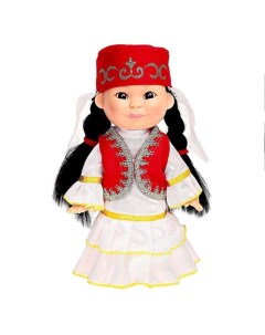 Кукла Веснушка Алсу в татарском национальном костюме 25 см Весна-киров