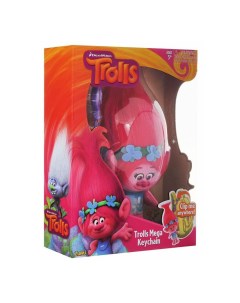 Мягкая игрушка брелок Розочка 20 см Trolls
