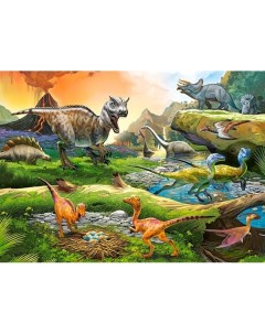 Пазл Мир динозавров В 111084 Castorland