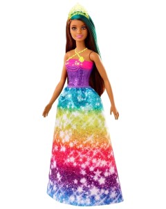 Кукла Mattel Принцесса в ярком платье 2 GJK14 Barbie