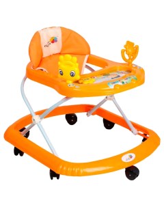 Ходунки детские Солнышко оранжевый силиконовые колеса Alis