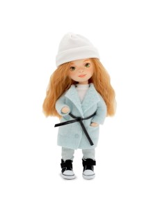 Мягкая кукла Sunny в пальто мятного цвета 32 см Orange toys