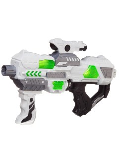 Бластер игрушечный Junfa Space Weapon со световыми и звуковыми эффектами 39 5х7х25 см Junfa toys