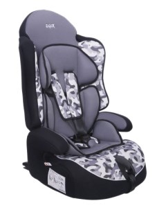 Автокресло детское Прайм IsoFix от 9 до 36 кг серое Siger