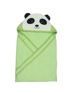 Полотенце Панда с капюшоном 100х100 см зеленый 48503 6 Forest kids
