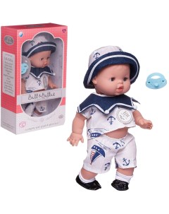 Пупс кукла Junfa Baby Ardana в костюме моряка с аксессуарами 32см Junfa toys