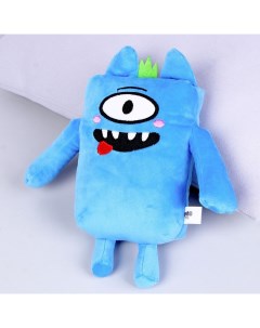 Мягкая игрушка монстрик цвет синий 14 х 21 5 х 7 см Milo