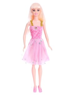 Кукла Цветочная принцесса Флори с цветами и блестками Happy valley