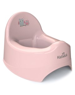 Горшок детский для девочки Наутилус розовый Kidwick