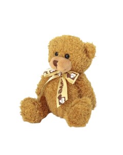 Мягкая игрушка Медведь с бантом цвет МИКС 4462338 Nobrand
