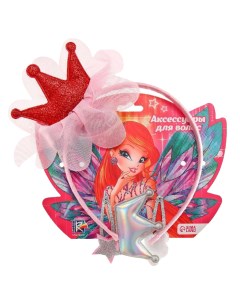 Аксессуары для волос ободок заколки 3 шт Winx