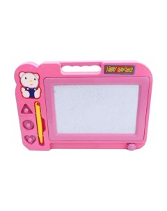 Доска для рисования Мишка розовый DS 206A Наша игрушка