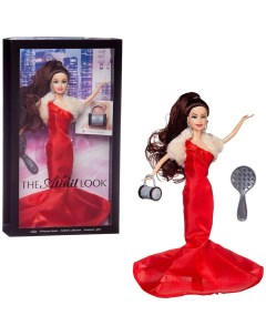 Кукла Junfa Atinil Модный показ в красном платье футляре 28см WJ 21565 красное Junfa toys