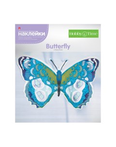 Декоративная наклейка 3D Бабочка вид 4 2 291 04 Gsf