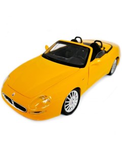 Коллекционная масштабная модель автомобиля Maserati GT Spyder 18 12019 yellow Bburago