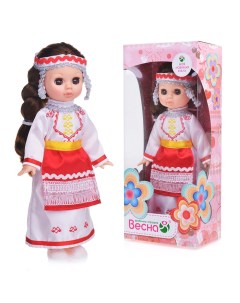 Кукла Эля в чувашском костюме Весна