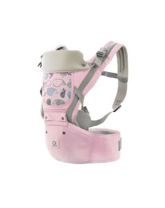 Рюкзак слинг хипсит кенгуру для переноски детей розовый Goodstore24