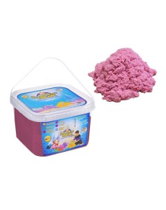 Кинетический песок Космический песок розовый 3 кг 1toy