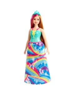 Кукла Принцесса в ярком платье GJK12 в ассортименте Barbie