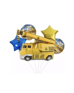 Набор фольгированных шаров Кран Magic balloon