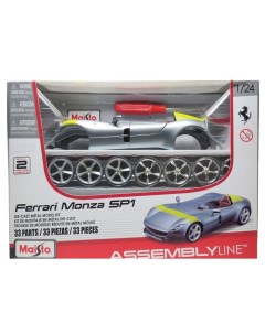 Машинка сборная металлическая KIT 1 24 Ferrari Monza SP1 39140 Maisto