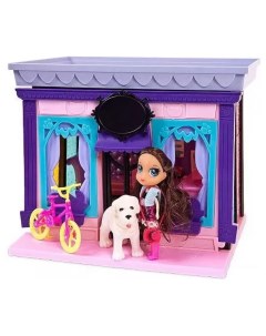 Дом Модный дом в наборе с куклой и мебелью 120 деталей Abtoys