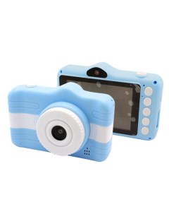 Детский цифровой фотоаппарат Cartoon Digital Camera голубой Kids camera