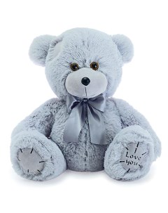 Мягкая игрушка Любимая Медведь Тед 50 см цвет пепельный Любимая игрушка