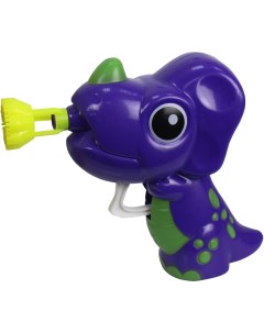 Мыльные пузыри Мы шарики Пистолет в виде динозаврика фиолетовый 50 мл Т15026 1toy