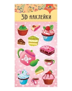 Наклейки 3D Десерты С3485 06 Апплика