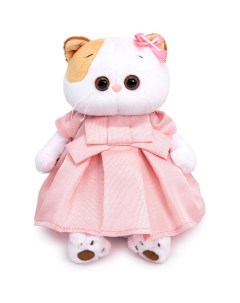 Мягкая игрушка Basik Co Кошечка Ли Ли в роз платье с люрексом 24 см LK24 092 Budi basa