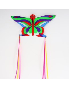 Воздушный змей Бабочка с леской цвета МИКС Nobrand