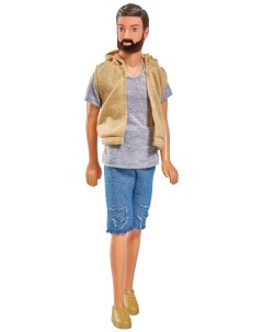 Кукла Кевин с бородой в шортах 30 см Simba