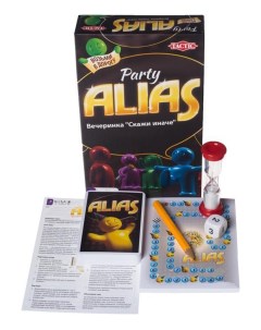 Семейная настольная игра Alias Party Travel 2 Tactic games
