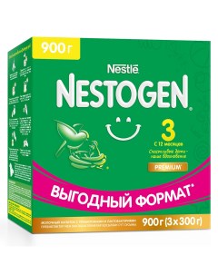 Молочная смесь Premium 3 с 12 месяцев 900 г Nestogen