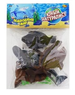 Фигурки Юный натуралист Морские обитатели и рептилии 7 штук в ассортименте Junfa toys