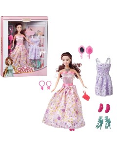Кукла Junfa Atinil Гардероб модницы Весеннее настроение 28см WJ 22267 розовое Junfa toys