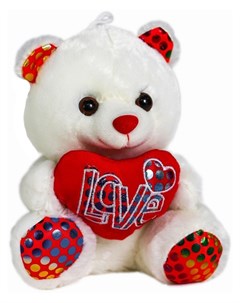 Мягкая игрушка Медведь с сердцем 4471230 Sima-land