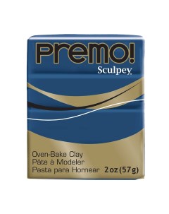 Полимерная глина Premo 57 грамм цвет 5050 темно синий арт PE02 Sculpey