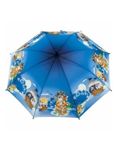 Зонт полуавтомат детский купол 50 см в ассортименте Raindrops