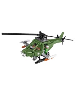 Конструктор пластиковый Вертолет Wild warrior attack helicopter Cobi