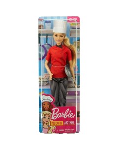 Кукла Mattel из серии Кем быть Шеф повар DVF50 FXN99 Barbie