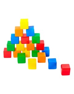 Детские кубики 20 шт Счастливое детство